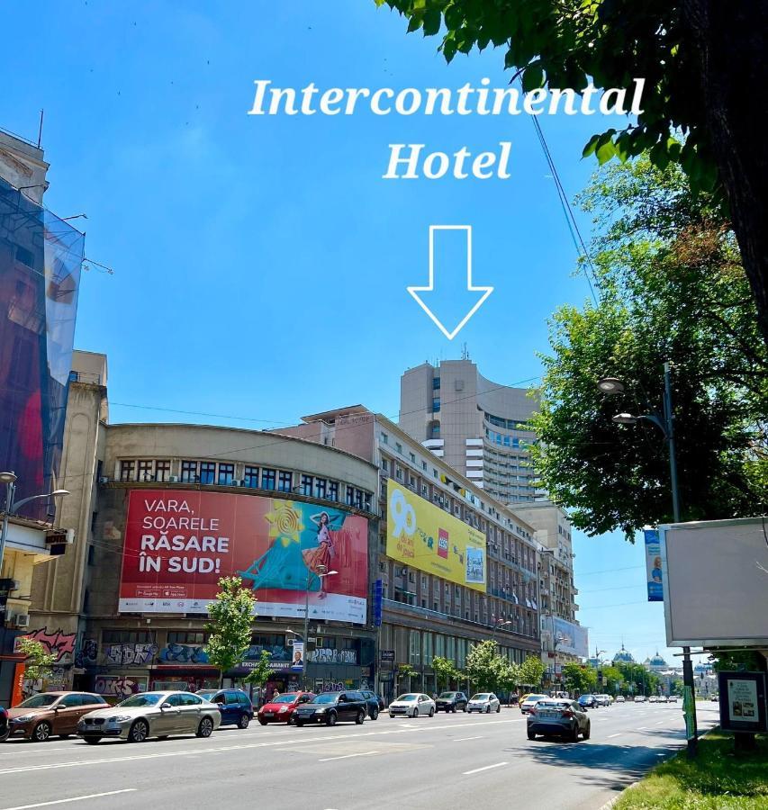 InterContinental Apartment Bukarest Exterior foto